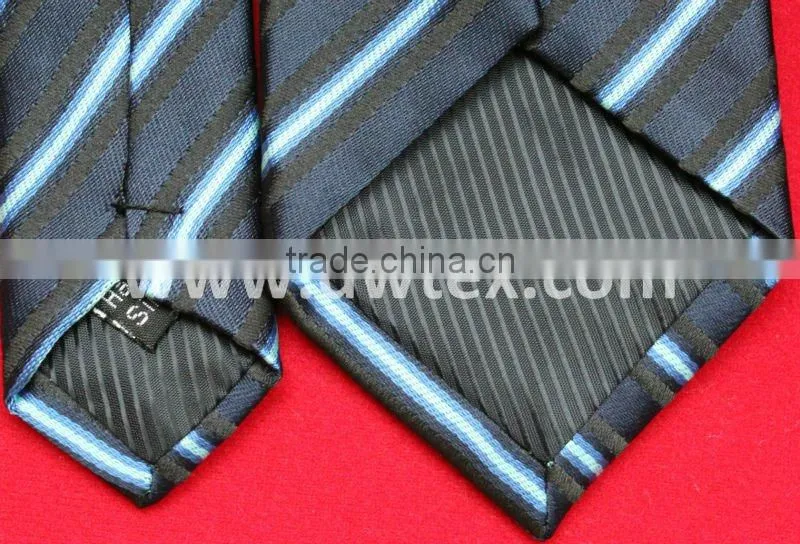 Fashion stripe man style hair silk ties