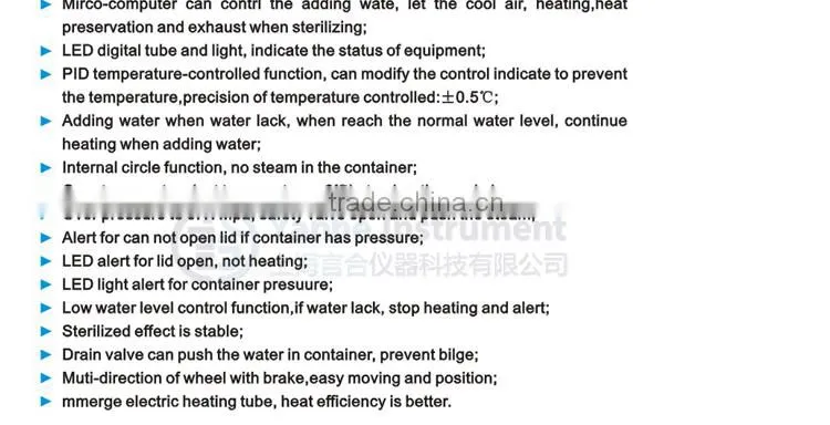 Autoclave Sterilizer Machine for Laboratory steam Sterilizer high effective YM50FN
