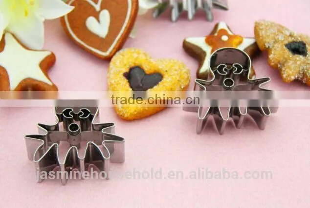 2015 Popular DIY Creative design Animal Shaped Stainless steel cookie cutters for Cakes and Bisciuts
