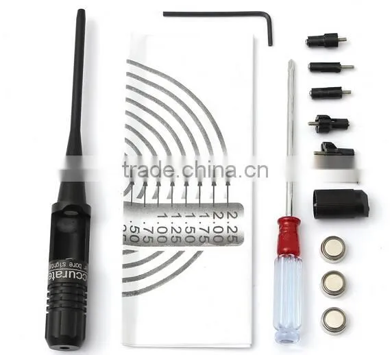 Funpowerland NEW .22 to .50 Caliber Rifle Gauge Boresight Red Dot Laser Boresighter Bore Sighter