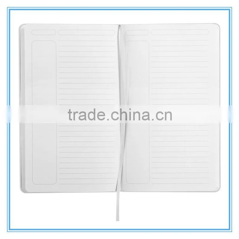 black art paper cover notebook with pen