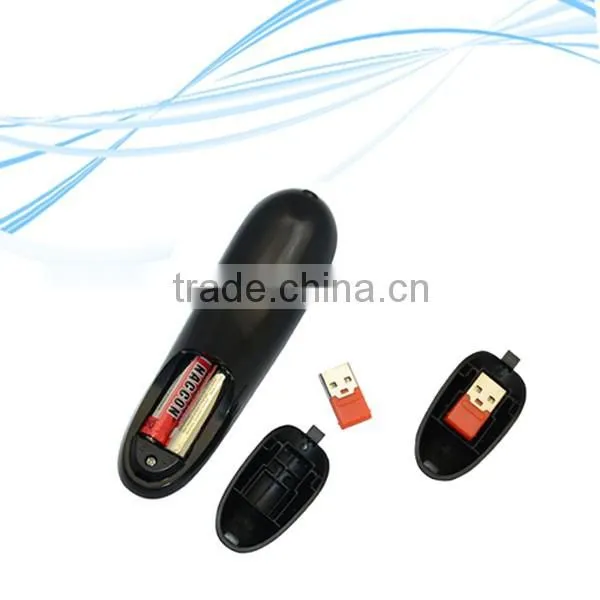 2.4 G corporate gift wireless presentation pointer optical mouse remote control for Android TV and PC