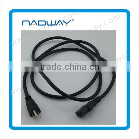 Gold supplier Nadway provide male power cord plugCE