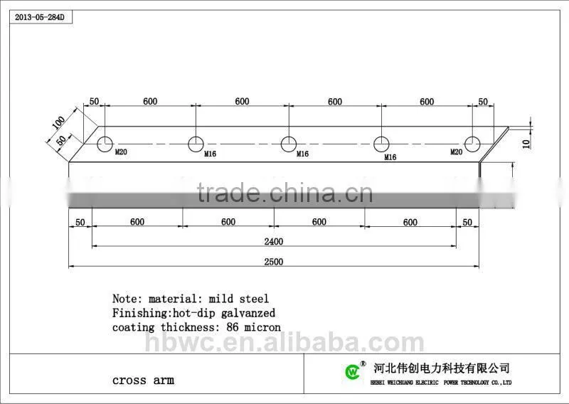 high quality angle steel /angle bar for overhead line fittings