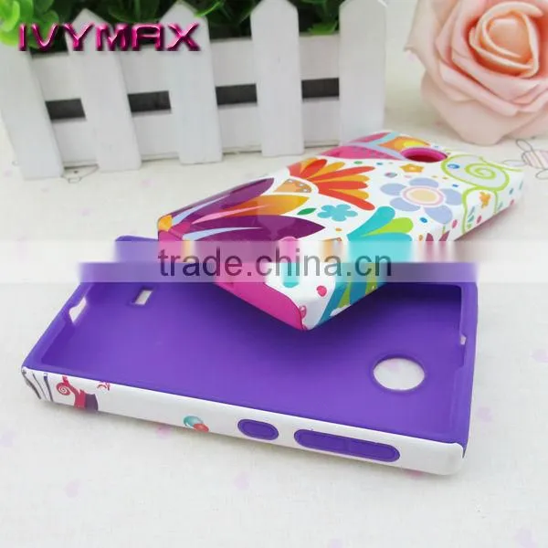 Design combo case for nokia x,case for nokia x