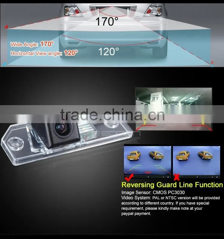 EONON A5162 Color CMD Camera-High Definition/ Wide Angle /Waterproof Camera Special for Ford