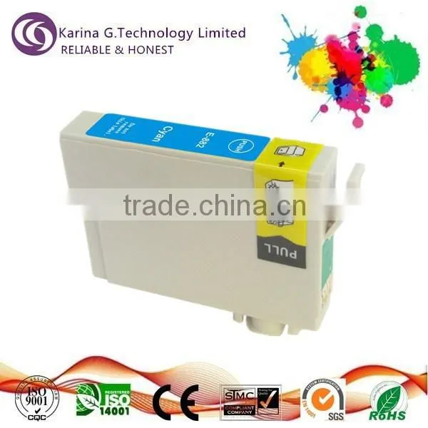 Guaranteed quality ink cartridge T0881 to T0882 for Epson inkjet printers,with Professional testing