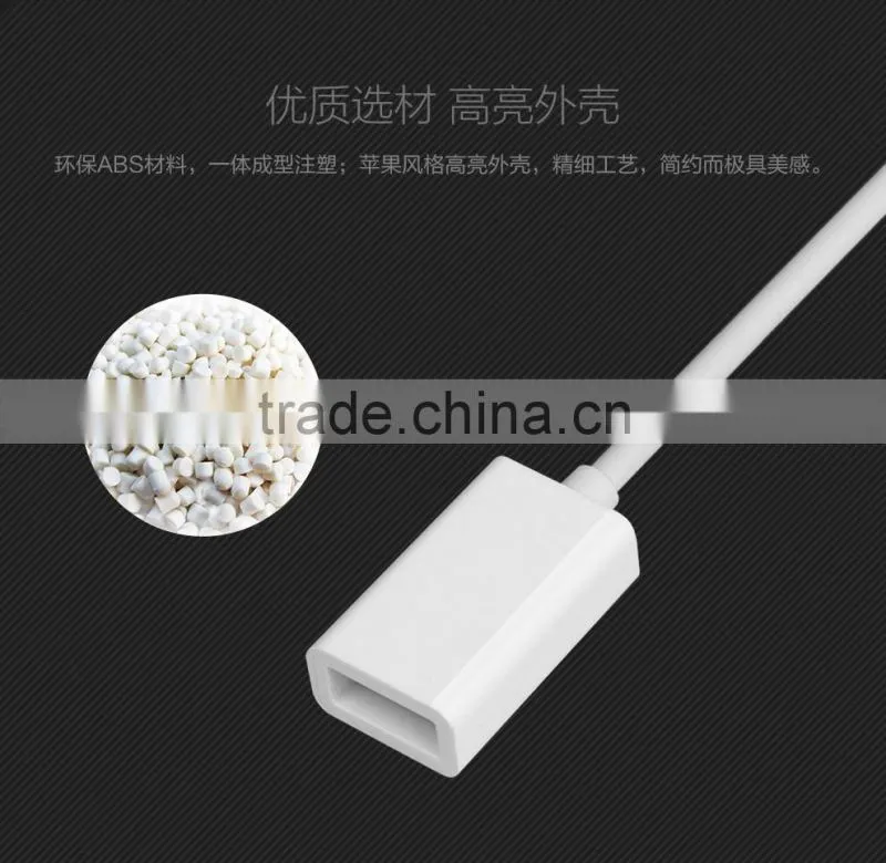 2016 Hot selling USB 3.1 Type C Male to USB 2.0 A type Female OTG Cable