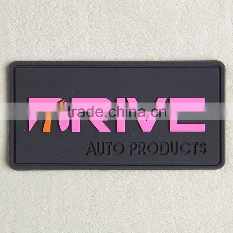 Eco-friendly printing tpu rubber label for fashion hats