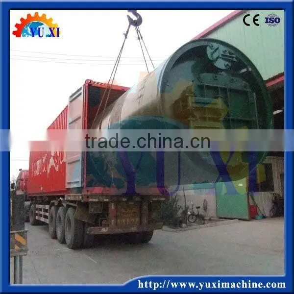 European standard waste rubber pyrolysis machine / waste plastic pyrolysis plant popular in Poland