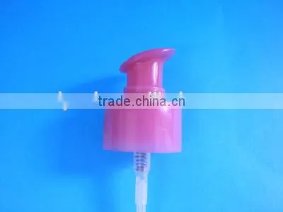 24/410 gold colour cream treatment pump, plastic-aluminium pump for cream