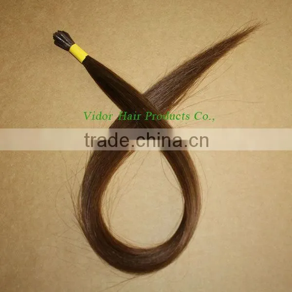 Fire red flat tip prebond hair extension wholesale 18inch 1grams strand color 60