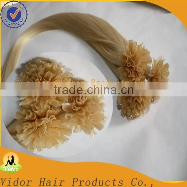 Human Hair 100% Human Hair Extension I tip culry hair extension