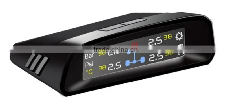 solar power supply TPMS with life long energy conservation and easy instollation