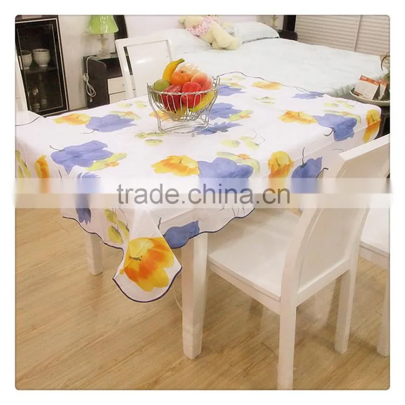 PVC Waterproof And Oilproof Restaurant Home Table Cloth