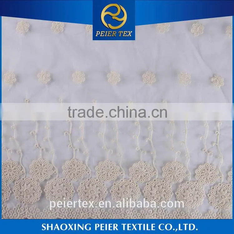 Factory direct bazin riche embroidery, thai embroidery, embroidery lace fabric