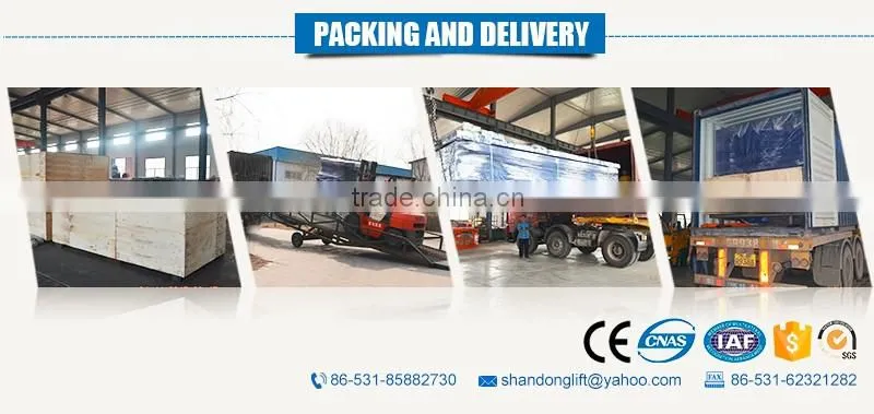 Mobile Adjustable Scissor Suspended Electric Scaffolds Platform