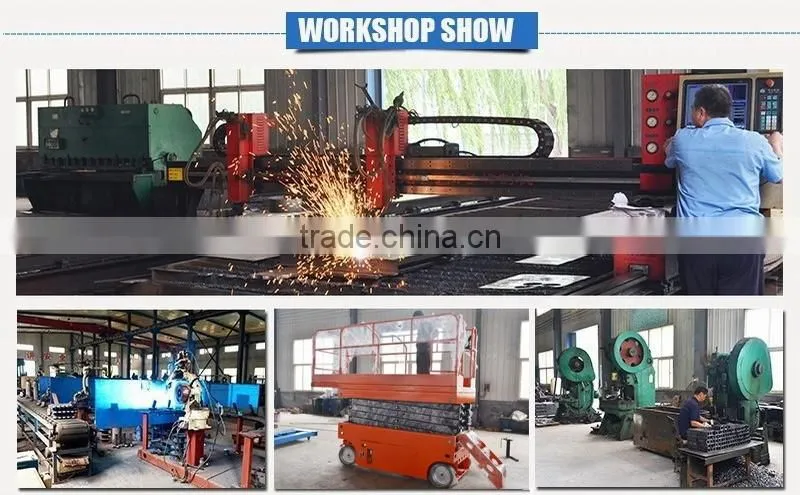 Mobile Adjustable Scissor Suspended Electric Scaffolds Platform