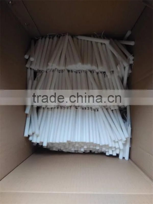 cheap wholesale white pure paraffin wax candle using on household