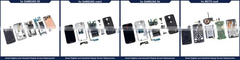 wholesale mobile phone screen for Sumsung galaxy s6 lcd screen assembly