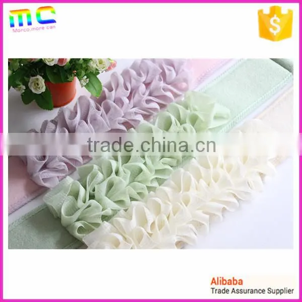 a set of make up bath sponge ball and body back belt with beautiful package