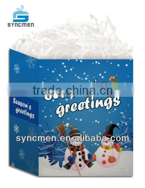 Christmas Kraft Paper / Art Paper Paper Bag Supplier