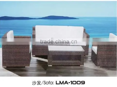 Modern Rattan Outdoor Furniture Wholesale rattan chair PE wicker single two seaster sofa three seaster sofa wicker furniture