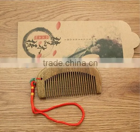 Nice wooden hotel hair combs/ hotel amenities