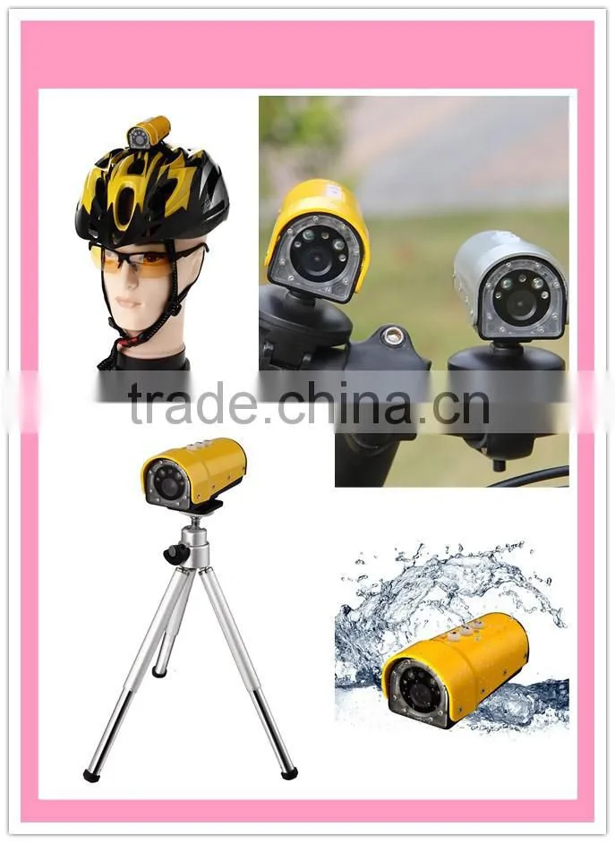 multi function ski helmet camera for outdoor sports in 3 hours recording