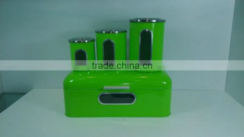 7pcs Stainless steel bread storage set