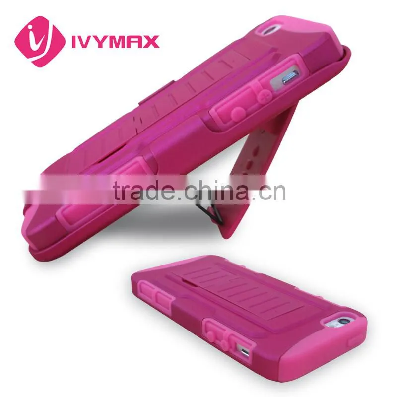 for Iphone 5/5s Robot Hard & Silicone Defender Cover