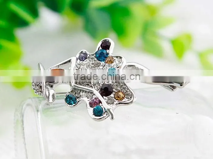 Fashion Crystal Woman Sexy Monroe Brooch