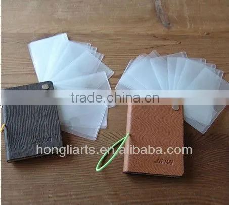 PU Card holder/ Card Wallet with string