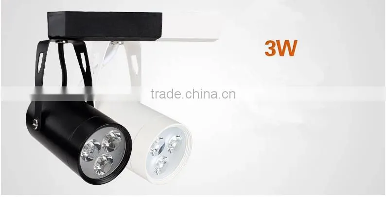 High Quality 18w Dimmable Led Track Light/Led Track fixtures/COB Led Track spot Light
