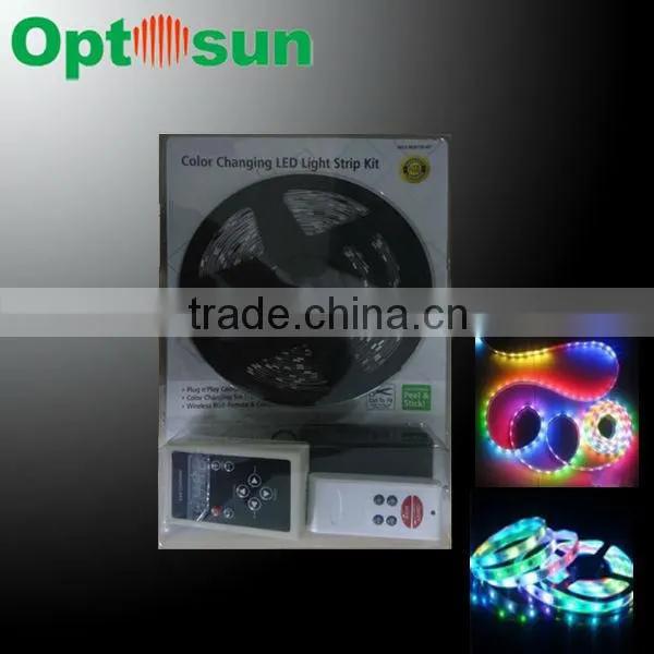 flexible smd5050 led ws2801 controller dream color strip with CE/RoHS approved