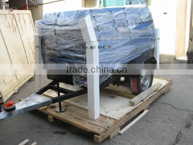 Advanced high pressure portable screw air compressor for sale