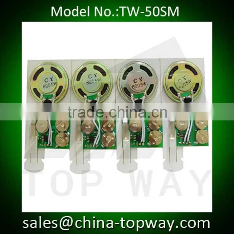 Sound chips module for different kinds of cards