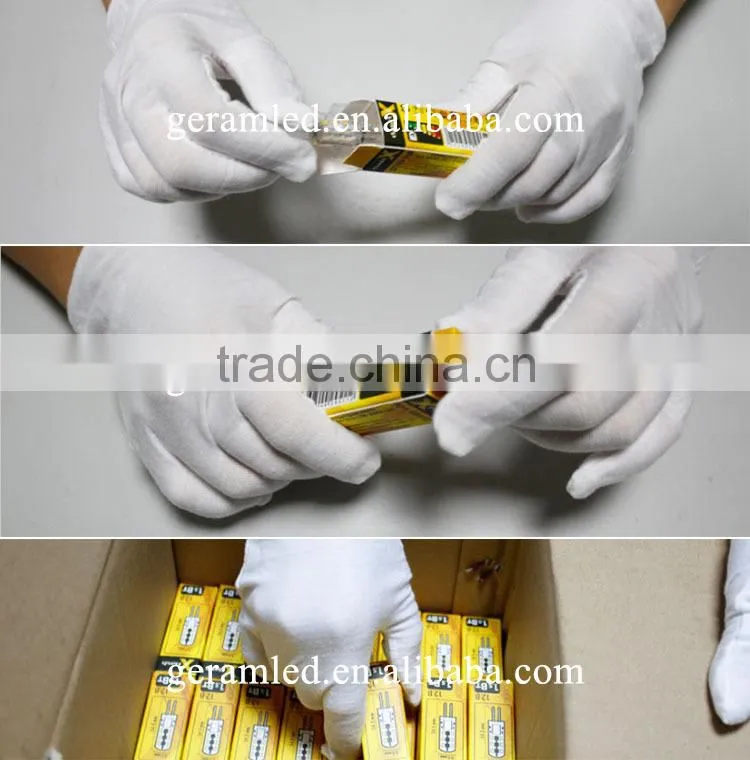 China factory price ceramic pc 360 degree g9 led light bulb