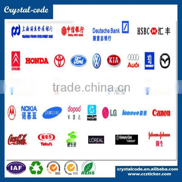 Soon delivery personized factory price logo label