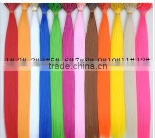 pretty red wine color hair pink hair crazy color cheap synthetic grizzly rooster feathers i tip hair extension