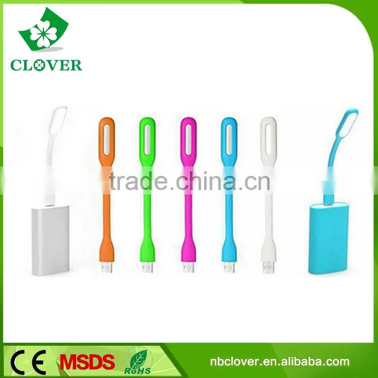 6 LED 220MA rubber led work light mini usb led light