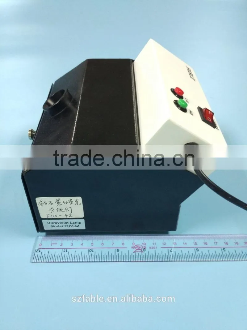 Ultraviolet Light Gem testing lamp