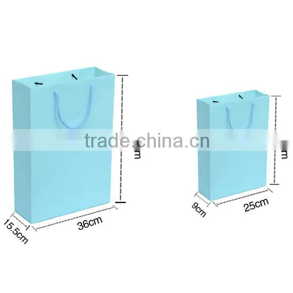 Simple Colorful Paper Shopping Bag