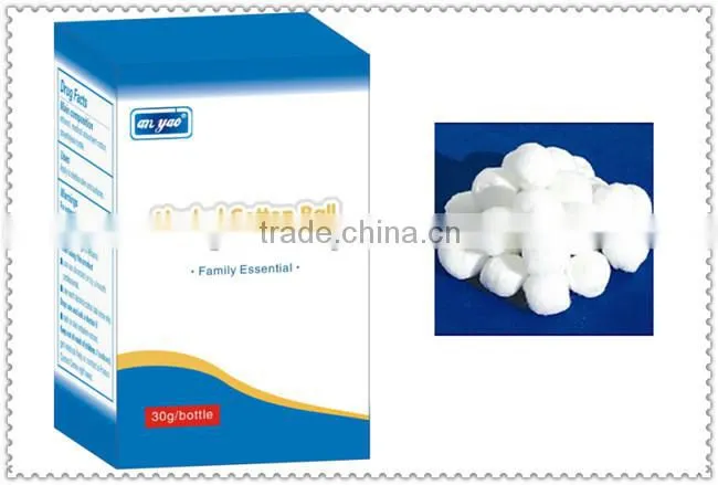 sterilize alcohol cotton ball, medical alcohol disinfection cotton ball