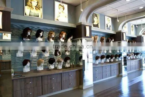 economy wig display shop fitting