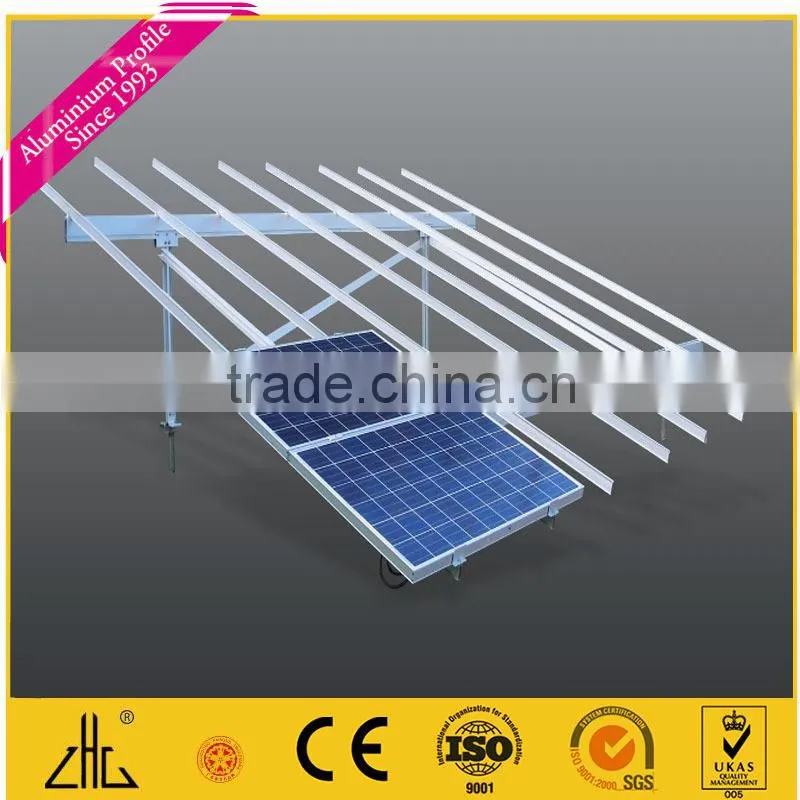 TOP! 2015 China new arrival aluminium profile for solar panel frame and rail, aluminium profile for solar