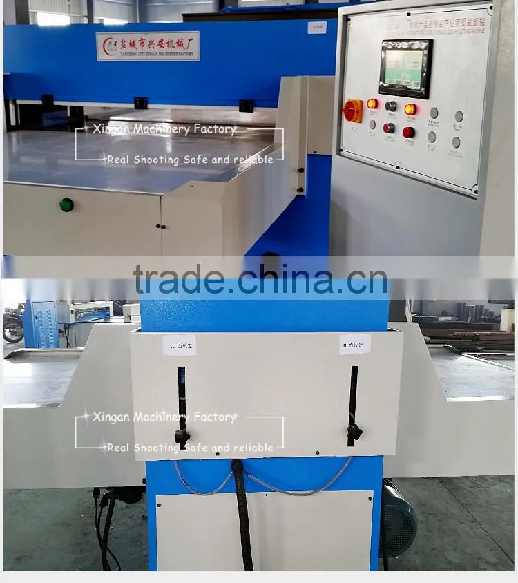 CNC four column hydraulic foam cutting machine EVA sheet cutter