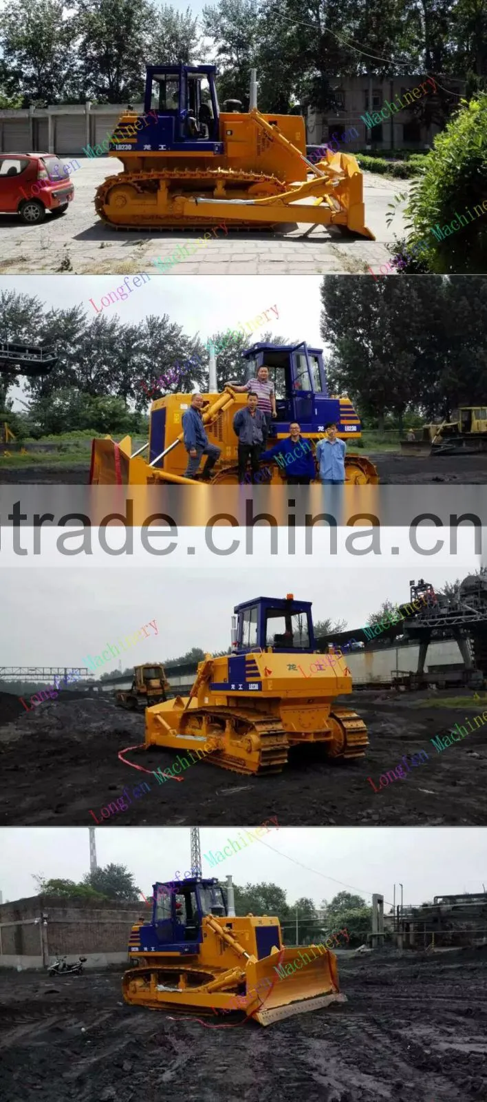 Lonking construction machine 220HP bulldozer Lonking construction bulldozer