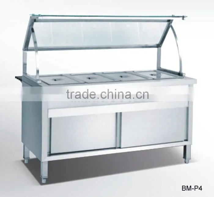 Hotel Equipment 4~6 Pan Buffet Bain Marie/Electric Soup Warmer