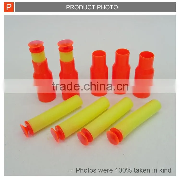 Soft air shooting gun toys with 6pcs soft foam bullets